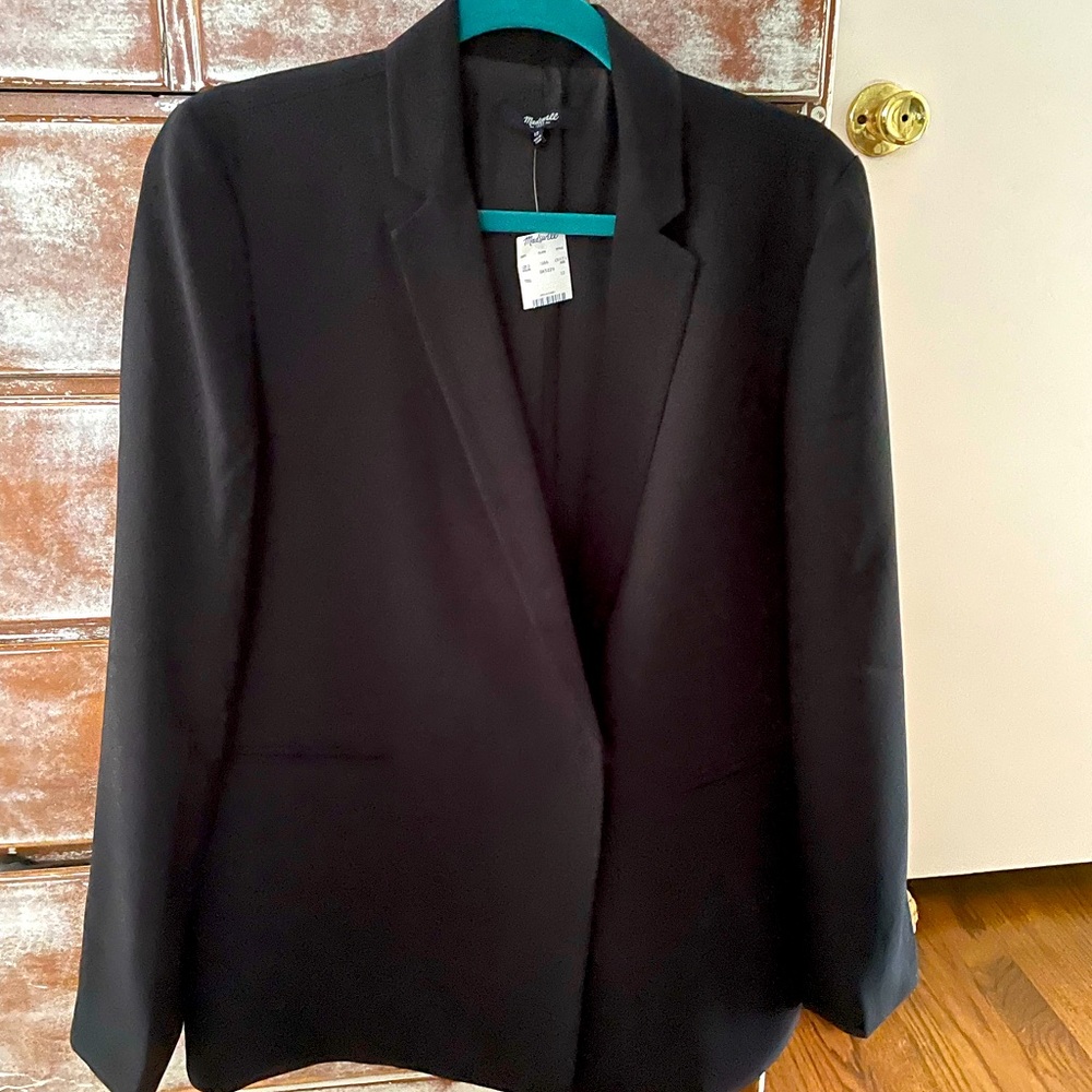 NWT Madewell Crepe Blazer